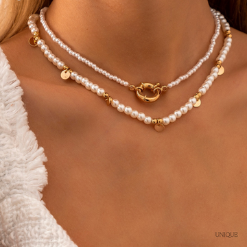 Colar com Pérolas Unique