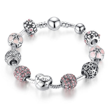Pulseira de Berloque Completa com Berloques