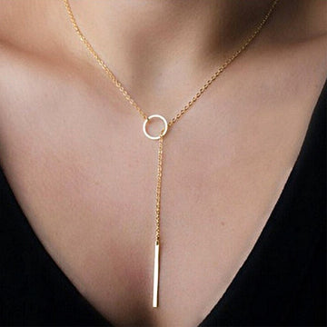 Colar Gravatinha Dourado