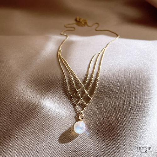 Colar Elegancy com Pingente Pérola