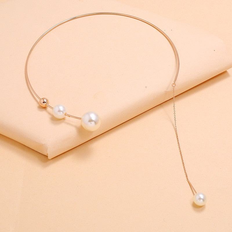 Colar Elegante Pérolas