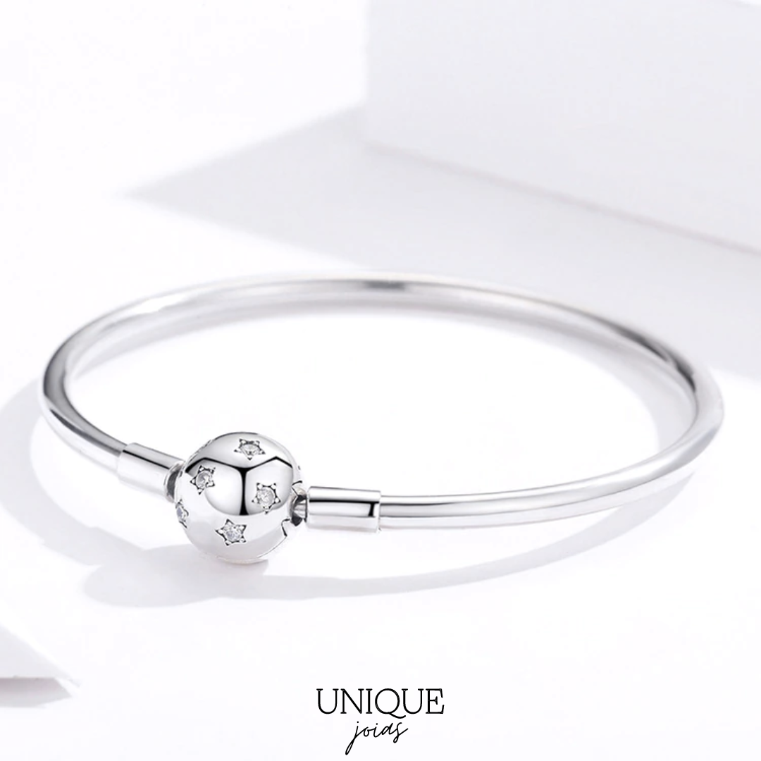 Pulseira de Berloque Céu Estrelado - Prata 925