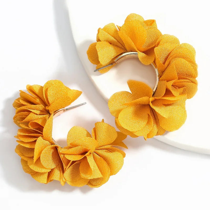 Brinco Flor de Renda