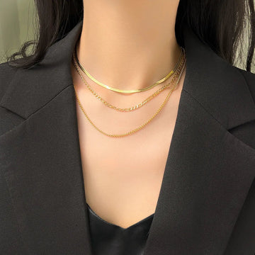 Colar Multi Prestige Dourado