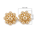 Brincos de Metal Ingemark Detalhes em Dourado