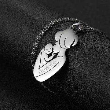 Colar Amor Incondicional Mãe e Filho