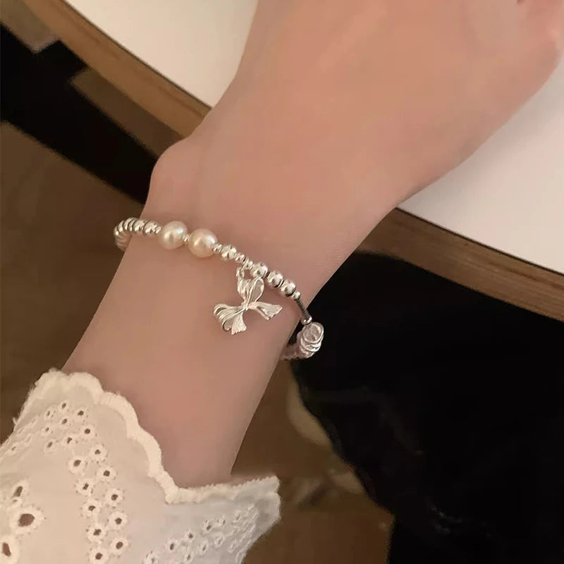 Pulseira Zircônia Cúbica Detalhes em Laço