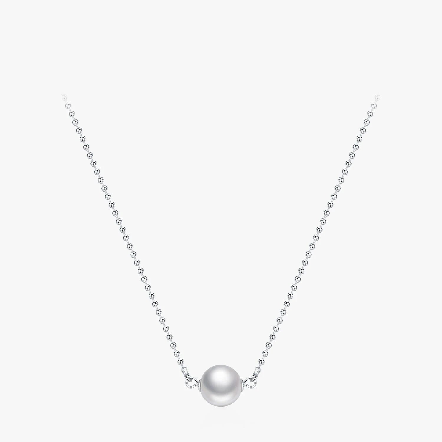  Colar Elegante Cristal Pérola com Detalhes em Jóias Finas