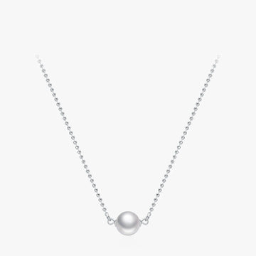  Colar Elegante Cristal Pérola com Detalhes em Jóias Finas