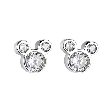 Brinco Mickey - Prata 925